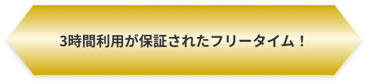 3時間利用が保証されたフリータイム！